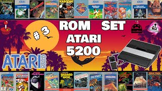 ROM SET ATARI 5200 Rom Set Atari 5200