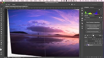 How to Fix A Bent Horizon with Photoshop