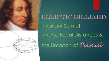 Elliptic Billiard N-Periodics: invariant sum of inverse focal distances & inversive Pascal Limaçon