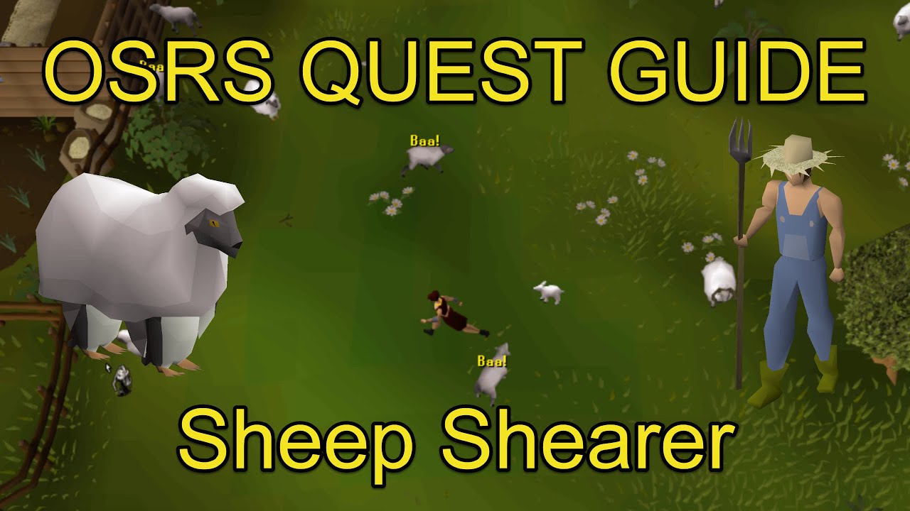 OSRS Sheep Shearer Quest Guide YouTube