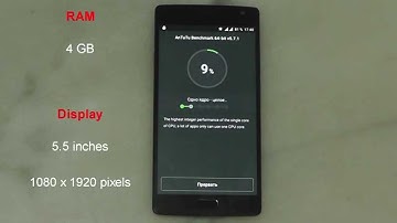 OnePlus 2 - Antutu benchmark test: Android 5.1.1; Oxygen OS 2.1.0; Snapdragon 810