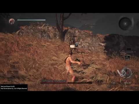 Nioh - Tachibana Muneshige at Level 1 No Rolling or Blocking