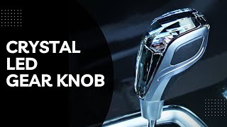 Crystal LED Gear Knobs for Toyota, Honda, Hyundai, Kia, Suzuki, etc.