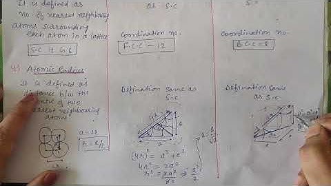 characteristic of cubic crystal |solid state Physics|BSc/b tech/Gate physics/CSIR NET physics