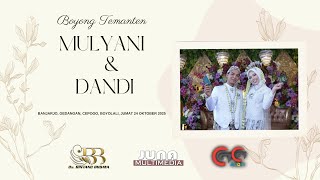 LIVE BOYONG TEMANTEN || DANDI \u0026 MULYANI || Banjarjo, Gedangan, Jumat 24 Oktober 2025 ||