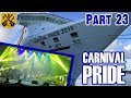 Carnival Pride Cruise Vlog 2019 - Part 23: Bonus Day, More Storm, Disco, Show, Debark - ParoDeeJay