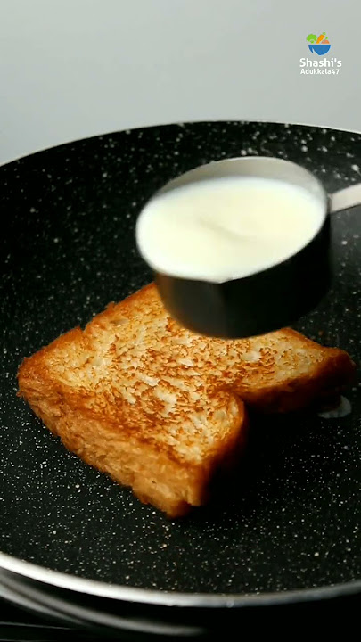 Milk Toast / Viral Milk toast recipe #shorts