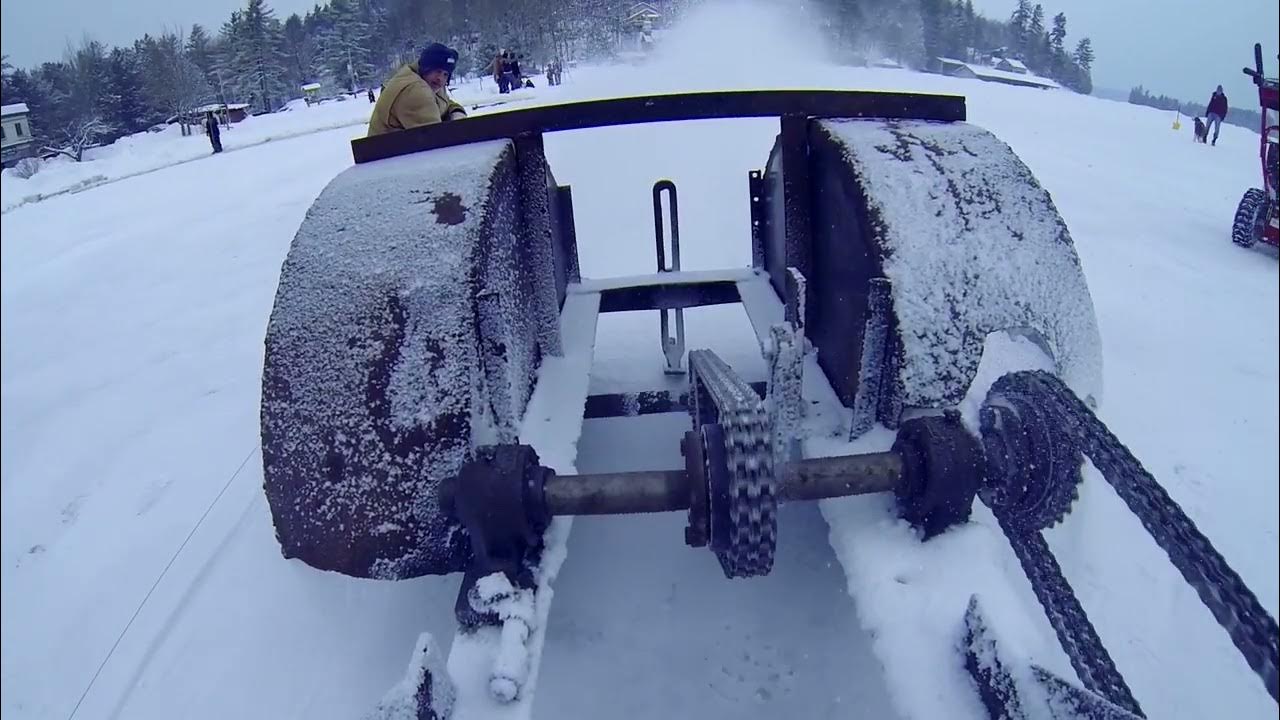 Here's to Adirondack traditions! Raquette Lake Annual Ice Harvest