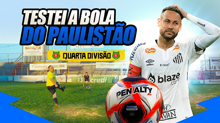 TESTEI A BOLA DO PAULISTÃO QUE O NEYMAR RECLAMOU COM JOGADORES PROFISSIONAIS DA 4° DIVISÃO