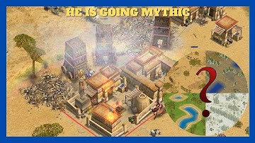 Grandmonster (Ra) vs JoeyBadz (Isis) - Bast Division (Game 2) #aom #ageofempires