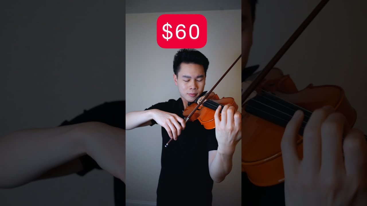 Can You Hear The Difference Between 60 And 6 Million Dollar Violin 
