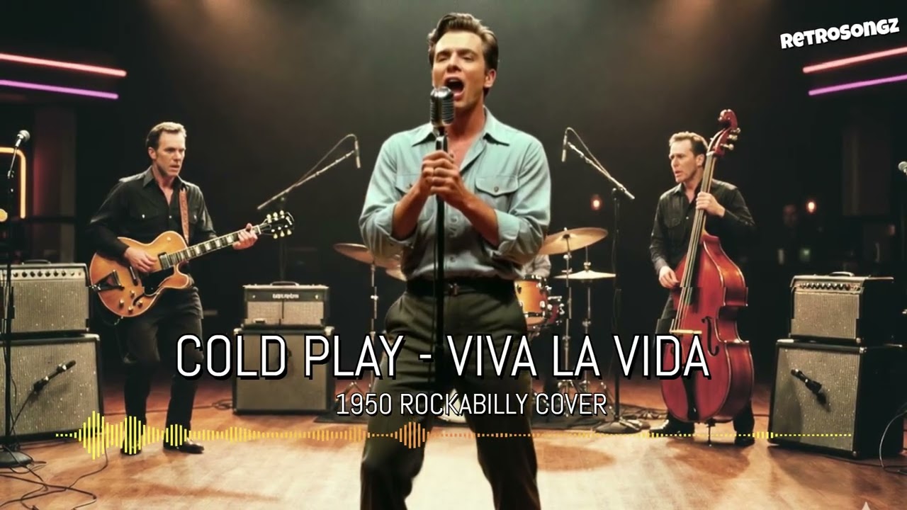 COLD PLAY  -  VIVA LA VIDA  |  1950 ROCKABILLY AI COVER
