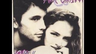 Video thumbnail of "Alex y Christina - Chas! y aparezco a tu lado - 80's Letra"