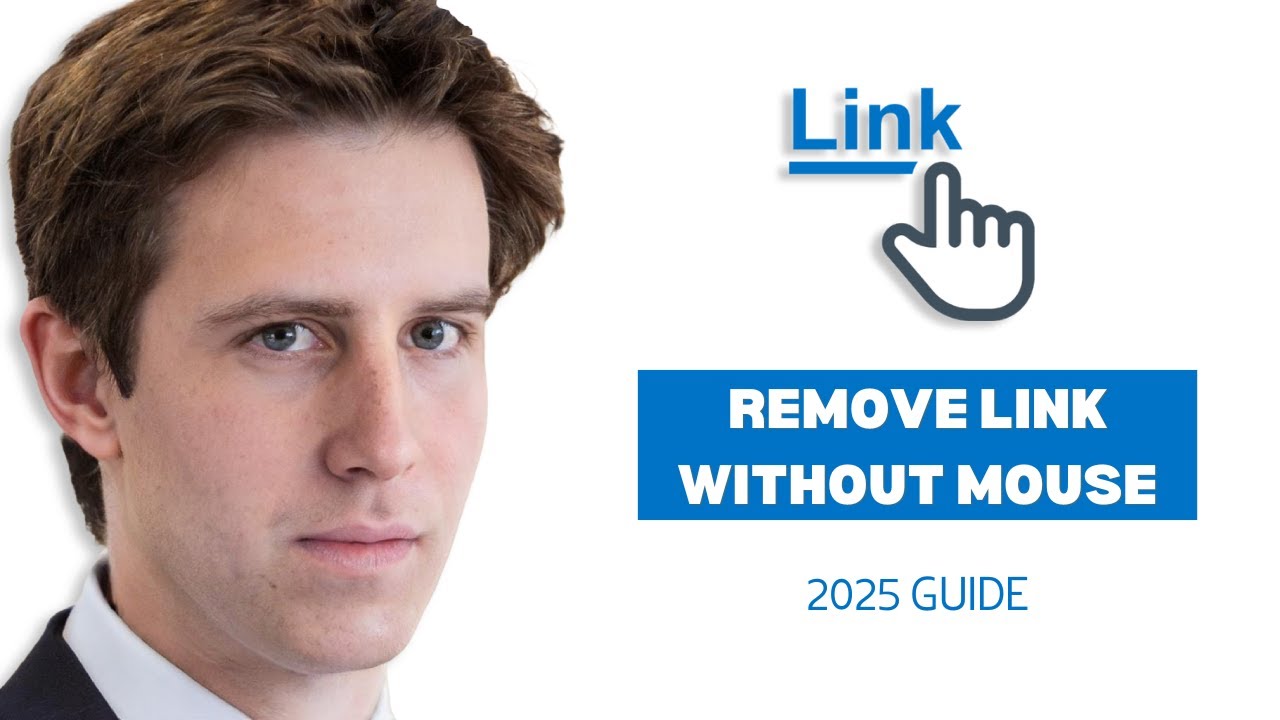 How to Remove a Hyperlink in Word Without Right Click On Mac (Easy ...