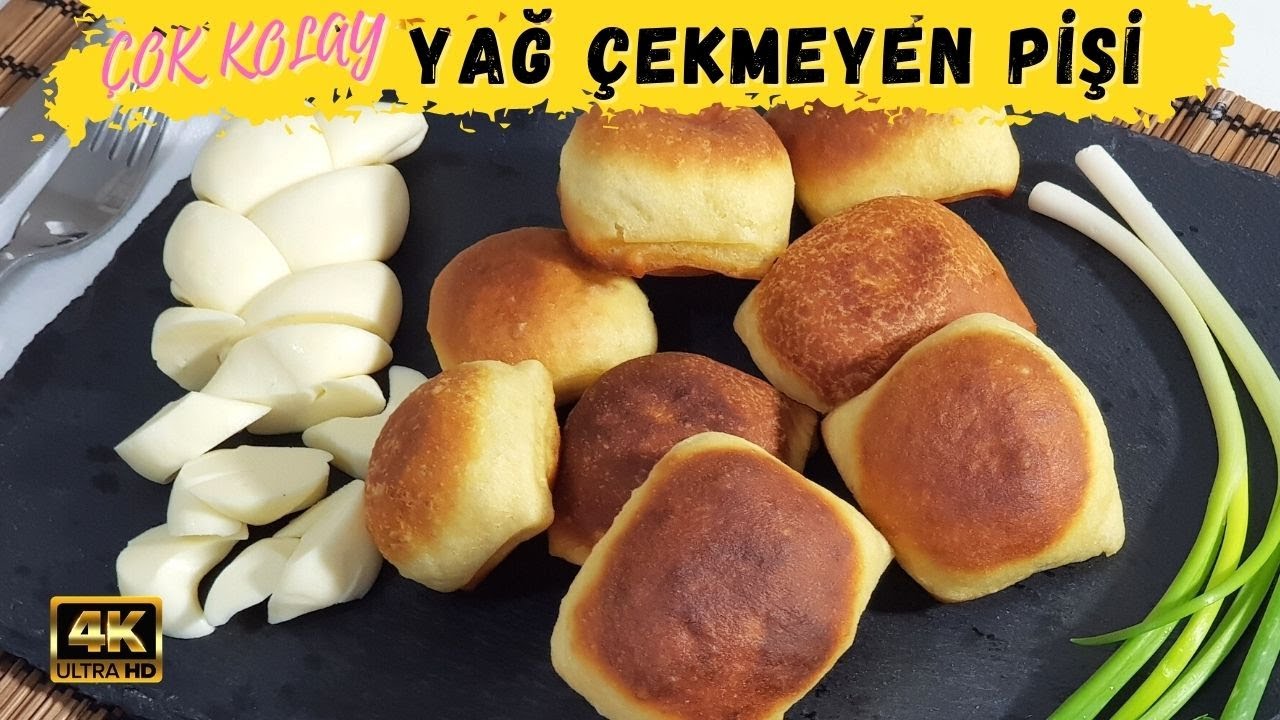 ????Çok Hafif Yaz Pişisi Tarifi , Yağ Çekmeyen Balon Pişi Tarifi, Kolay Pişi Tarifi