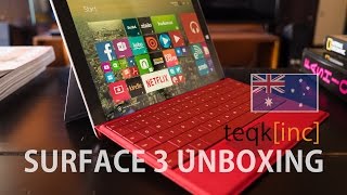 Microsoft Surface 3 - Unboxing & Initial Impressions