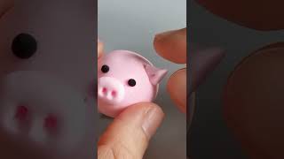 How to make cute piglet| How to make Pig |Polymer Clay Art