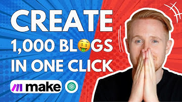 How I Make 1,000+ Blogs In One Click (+SEO Optimized)