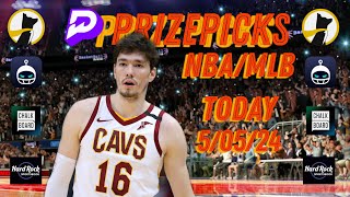 NBA PRIZEPICKS EARLY LOOK | PROP PICKS | SUNDAY | 5/5/2024 | BEST BETS