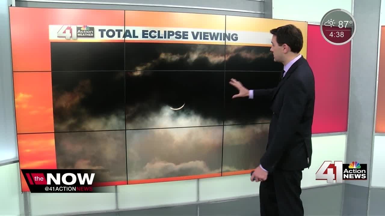 Forecast for the total solar eclipse - YouTube