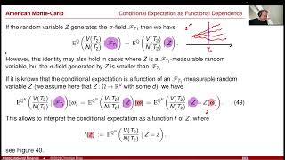 Lecture 2023-1 Session 30: Numerical Methods: American Monte-Carlo (3/3): Cond. Exp. Estimation 2/2