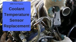 2000 Ford Taurus Coolant Temperature Sensor replacement