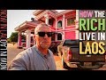 Savannakhet Laos - How the Rich Live in Laos