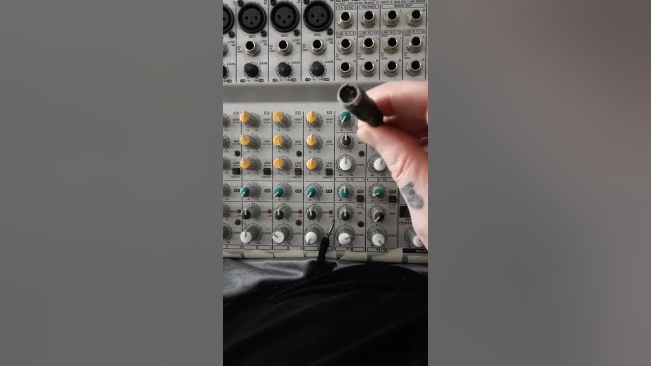Behringer eurorack ub1202fx mixer review. YouTube