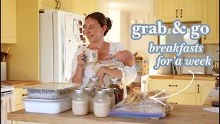 Super Simple Breakfast Meal Prep For My Family of 7 (+ recipes!)