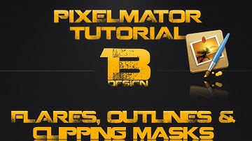 Pixelmator Tutorial | Clipping Masks and Outlines