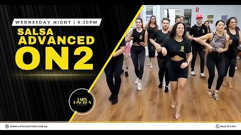 Salsa On2 Advanced with Christine! | Latin Junction