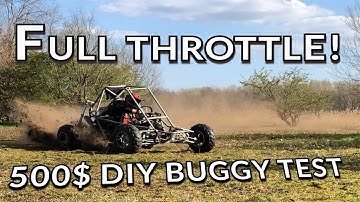 Homemade 600CC KAWASAKI BUGGY ULTIMATE TEST DRIVE!