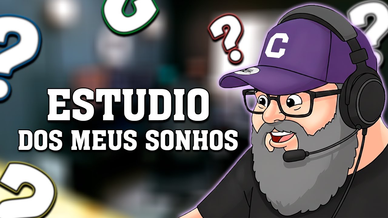 MEU ESTÚDIO NA ROÇA !!!