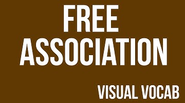 Free Association defined - From Goodbye-Art Academy