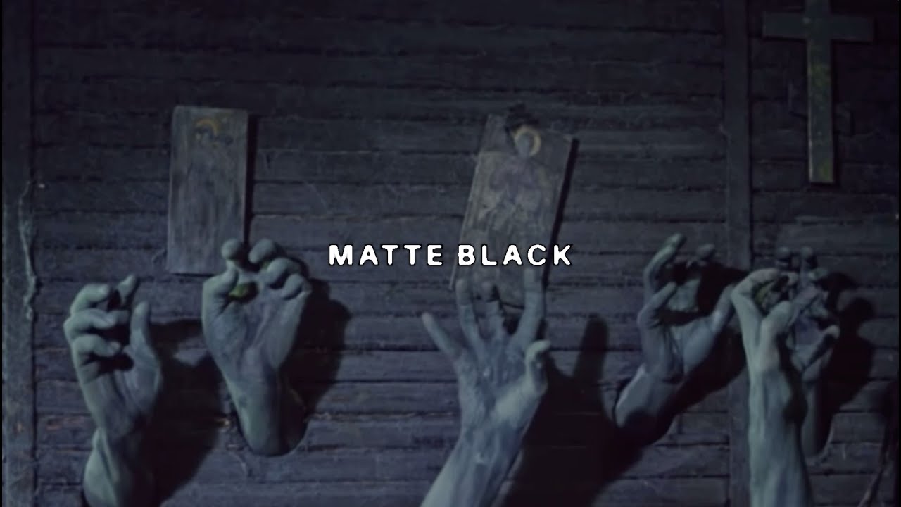 UICIDEBOY$ - MATTE BLACK (Lyric Video) 