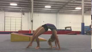 Handstand Bridge Kick Over