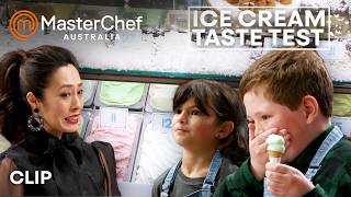 Ice Cream Taste Test Challenge Junior Masterchef Australia Masterchef World