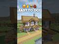 Minecraft Tutorial | Survival House in Minecraft 🏡 #minecraft #shorts