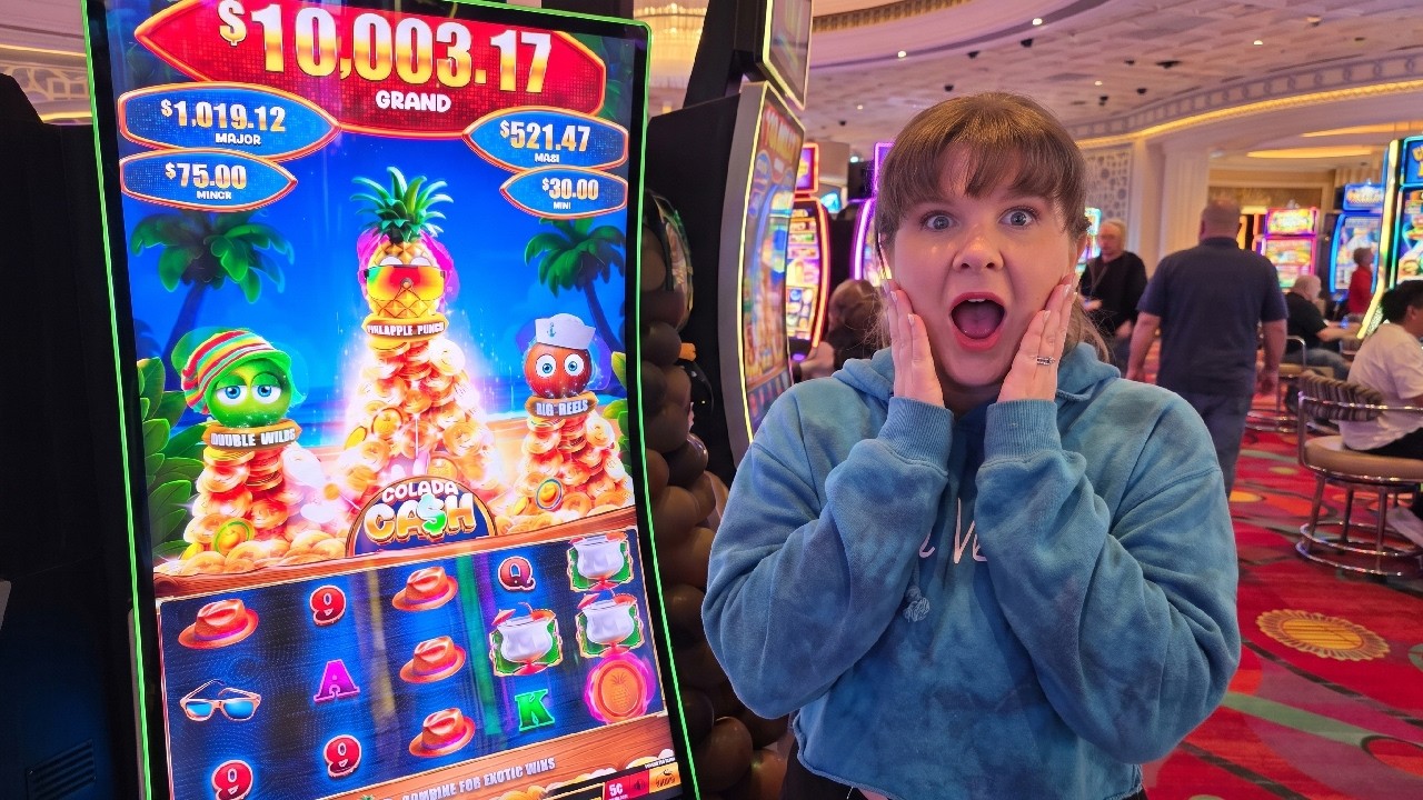 I Found the Brand NEW Colada Cash Slot Machine!