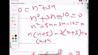 Jun 2019 Var 42 Q No 11 Topic OL Sequences