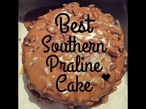 Southern Praline Cake Glaze