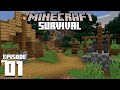 Minecraft 1.16 Survival Let's Play | CAMPSITE | Ep 1