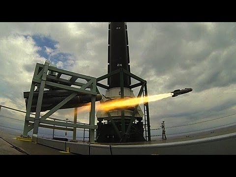 Brimstone &quot;Sea Spear&quot; Missile Salvo Firing Demonstration [HD]