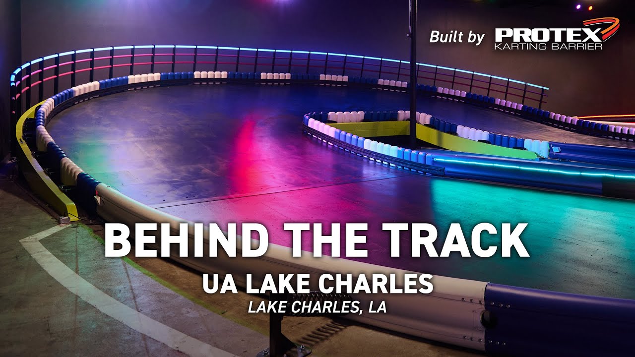 Exciting New Go-Kart Track at UA Lake Charles! 🚦 Protex Barriers, OTL Electric Go-Karts and More