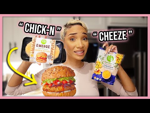 Eating VEGAN for 24 Hours! | Plant Based Taste Tests!