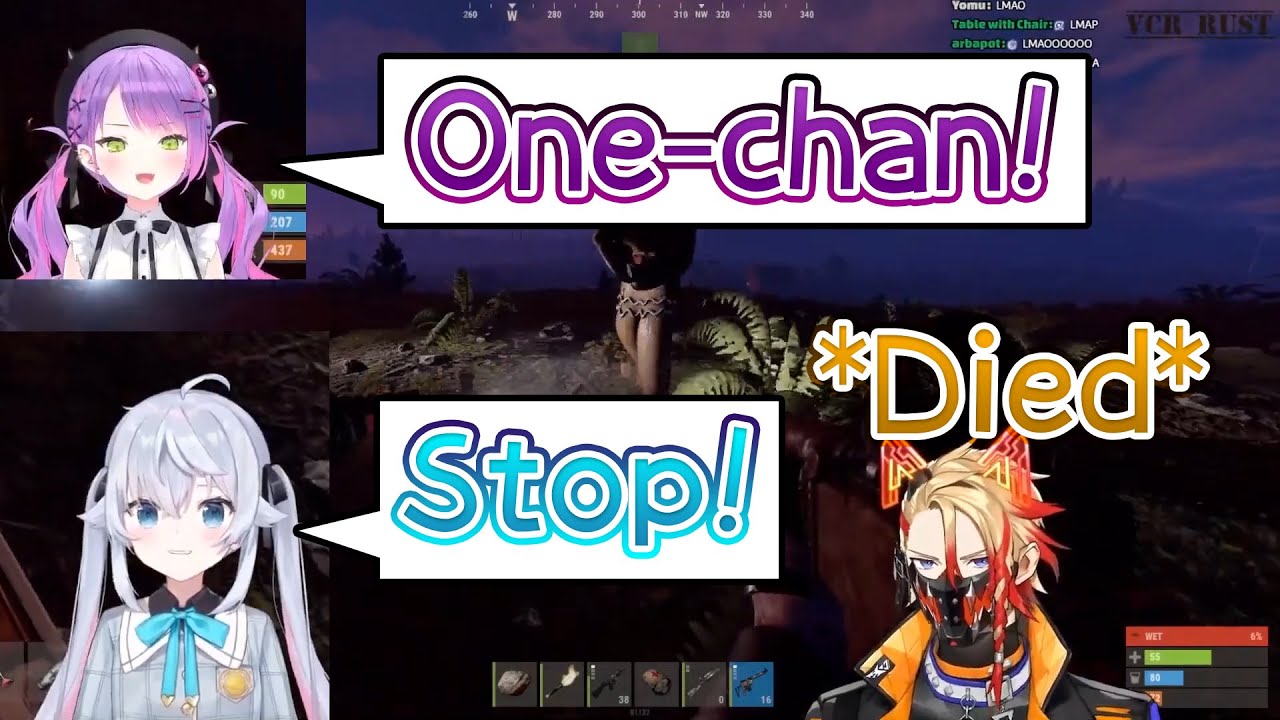 Towa teasing Nana and Axel  for their 