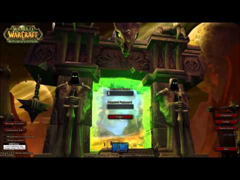 The Burning Crusade Login screen Music - Classic - World of Warcraft