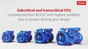 BOCK® CO2 compressor - Transcritical and subcritical CO2
