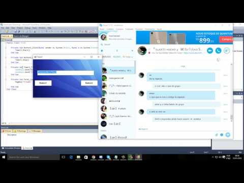 ▲Como criar um Flood -  Visual Basic -
