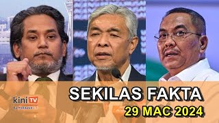 KJ lapor polis berkait Padu, Zahid selar KJ biawak hidup?, Sanusi 'londeh' BN | SEKILAS FAKTA